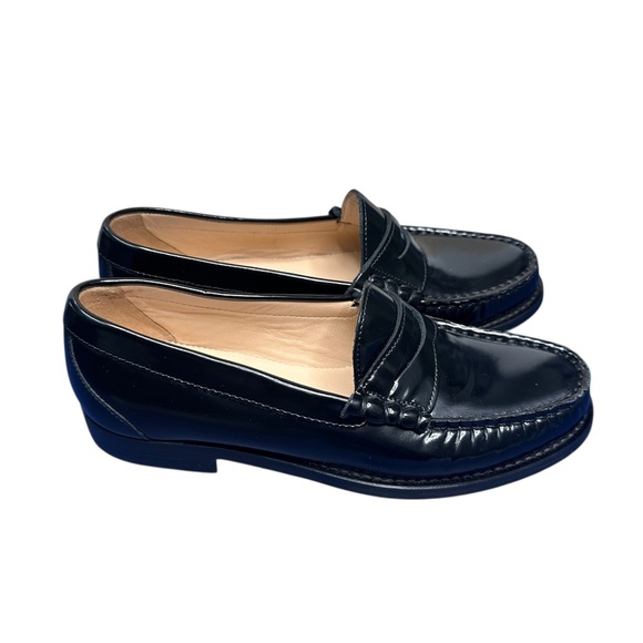J. Crew Black Leather Loafers size 6 new - Picture 4 of 9